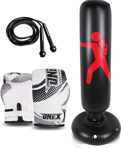 Punch bag 155cm inflatable - punch,