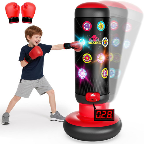 Interactive punching bag - interactive, for