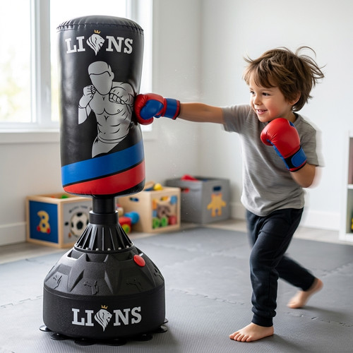 4ft kids punch bag - punch,